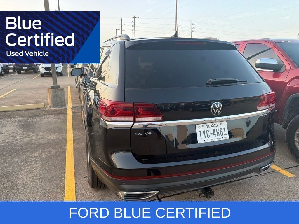 2021 Volkswagen Atlas 3.6L V6 SE w/Technology Black at Bayway Cadillac of The Woodlands