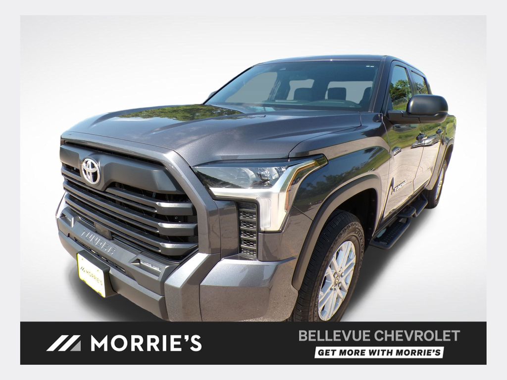 Magnetic Gray Metallic 2025 Toyota Tundra Pickup Truck Four-Wheel Drive Automatic