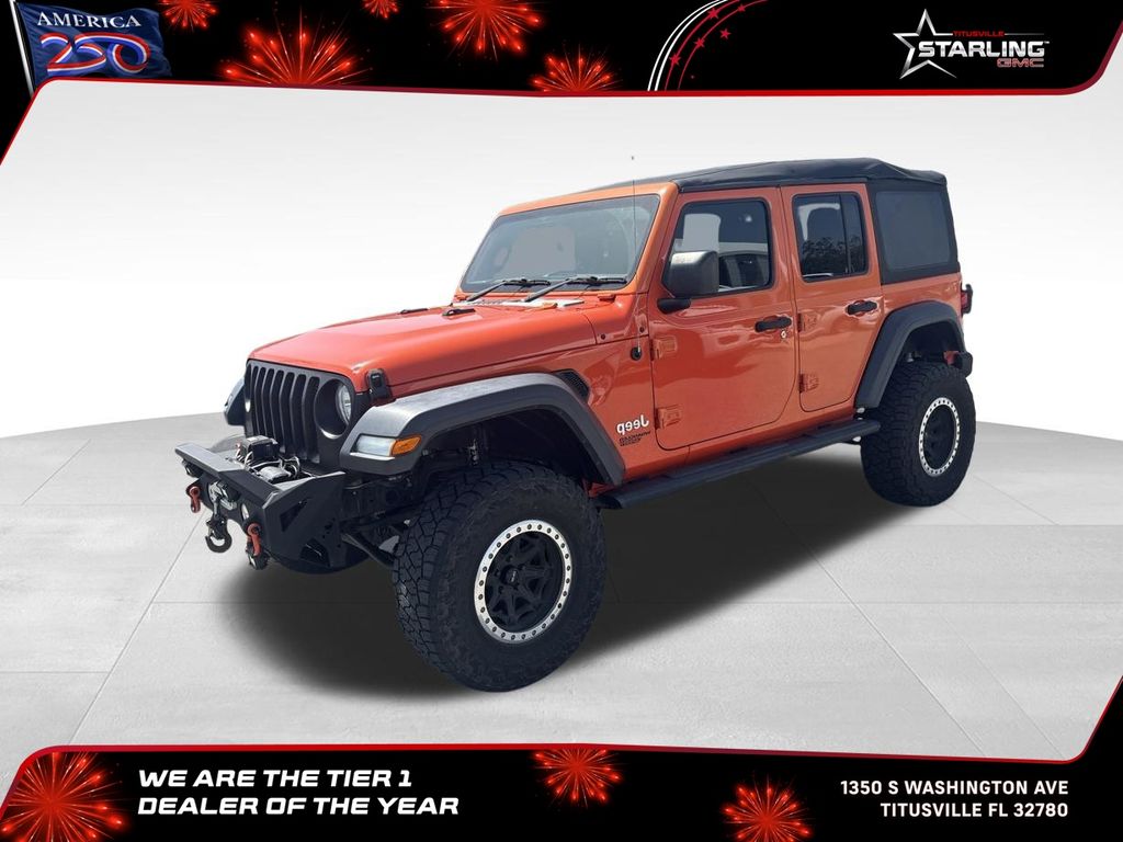 Punkn Metallic Clearcoat 2018 Jeep Wrangler SUV / Crossover Four-Wheel Drive 8-Speed Automatic
