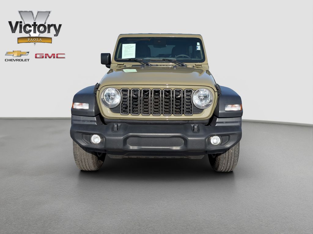 Used 2025 Jeep Wrangler Sport S with VIN 1C4PJXDG2SW548948 for sale in Kansas City