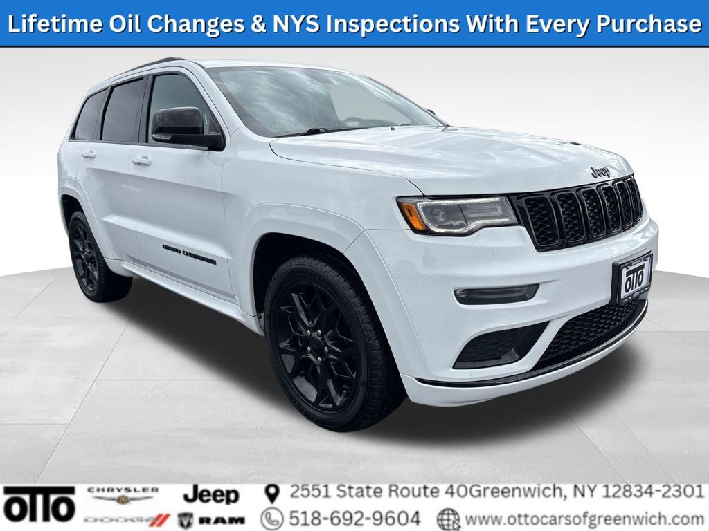Bright White Clearcoat 2021 Jeep Grand Cherokee Limited X 4WD SUV / Crossover Four-Wheel Drive 8-Speed Automatic
