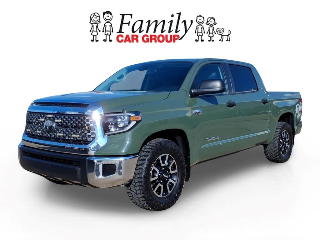 Army Green 2021 Toyota Tundra Pickup Truck 4X2 6-Speed Automatic Overdrive