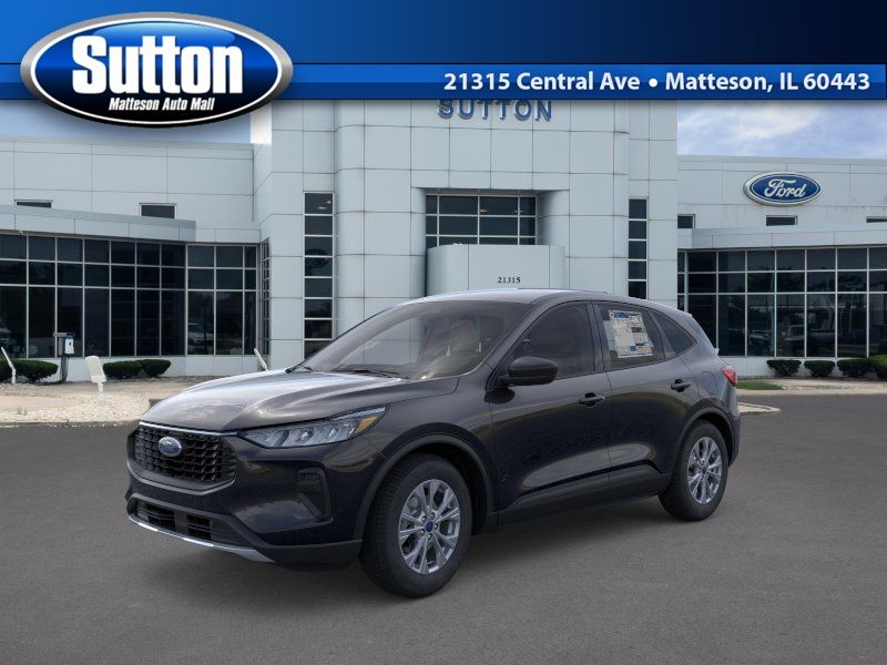 Black Metallic 2026 Ford Escape SUV / Crossover All-Wheel Drive 8-Speed Automatic