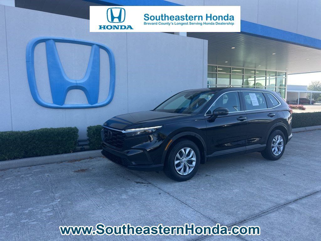 Black 2023 Honda CR-V LX AWD SUV / Crossover All-Wheel Drive Continuously Variable Transmission