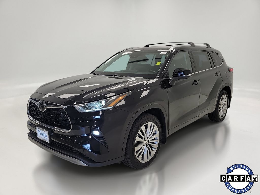 Midnight Black Metallic 2023 Toyota Highlander SUV / Crossover Front-Wheel Drive 8-Speed Automatic