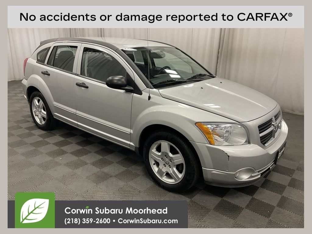 Bright Silver Metallic Clearcoat 2008 Dodge Caliber SXT FWD Hatchback Front-Wheel Drive Continuously Variable Transmission