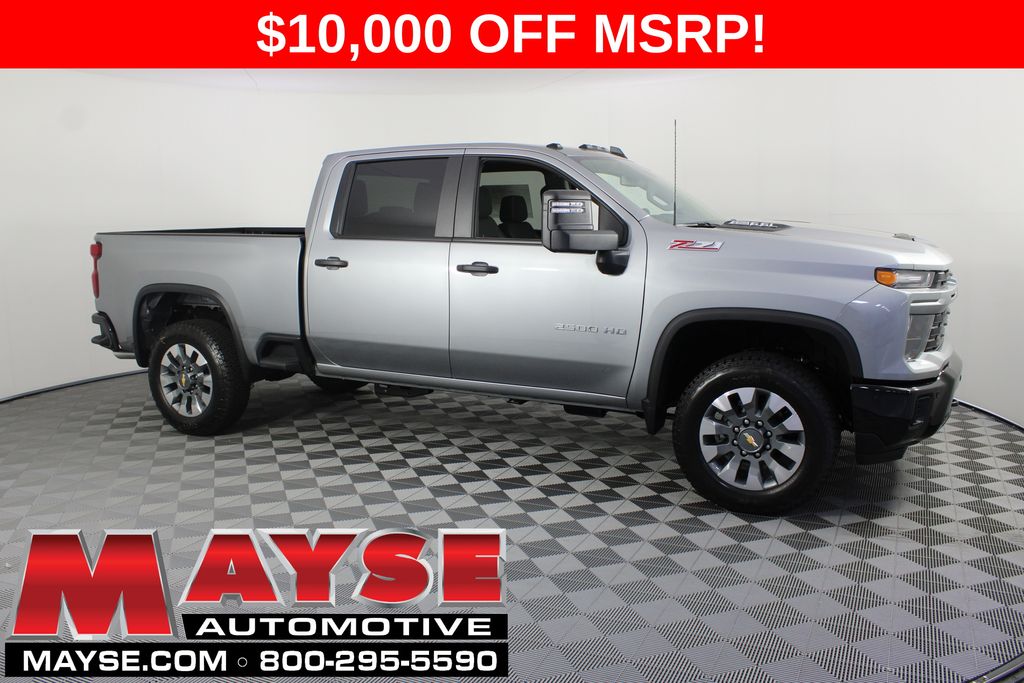 Sterling Gray Metallic 2026 Chevrolet Silverado 2500HD Pickup Truck Four-Wheel Drive Automatic