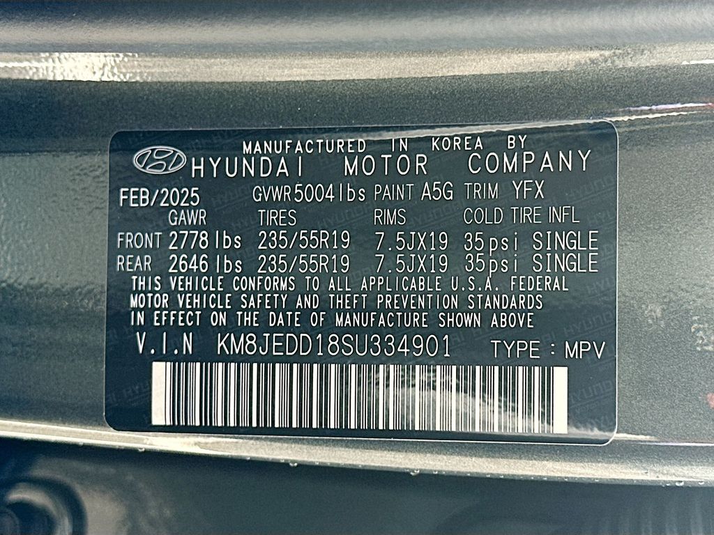 2025 Hyundai Tucson Limited 24