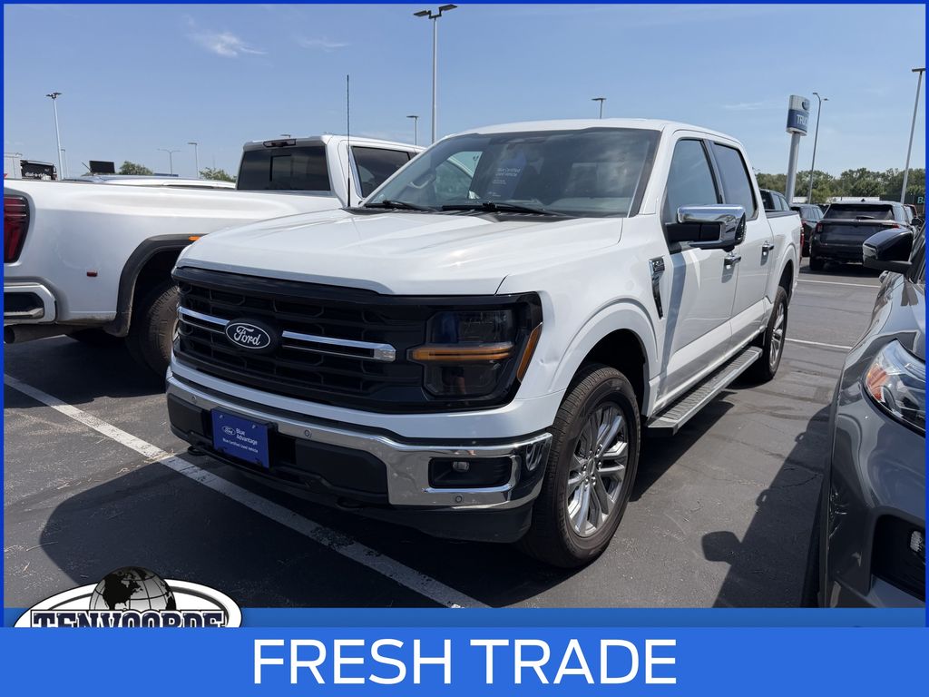 Oxford White 2024 Ford F-150 Pickup Truck Four-Wheel Drive Automatic