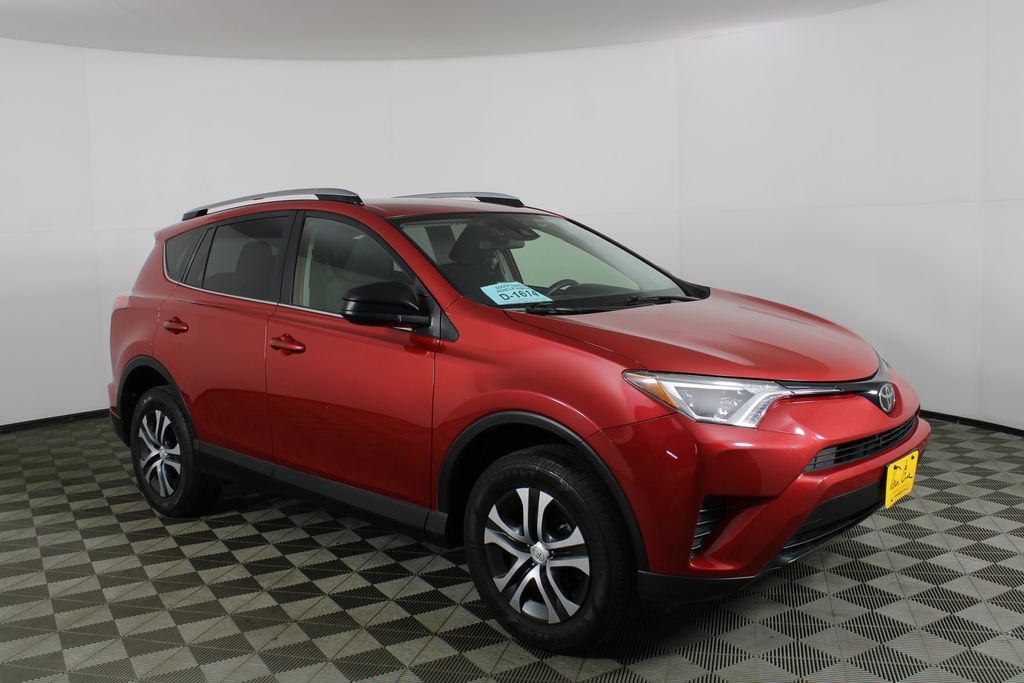 Barcelona Red Metallic 2017 Toyota RAV4 LE AWD SUV / Crossover All-Wheel Drive 6-Speed Automatic