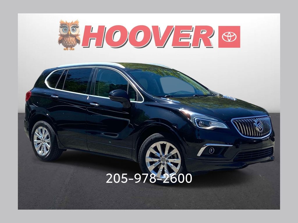 Black (Ebony Twilight Metallic) 2017 Buick Envision Essence FWD SUV / Crossover Front-Wheel Drive 6-Speed Automatic