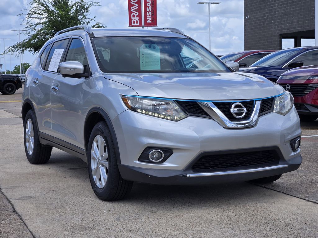 2014 Nissan Rogue SL Silver at South Houston Nissan