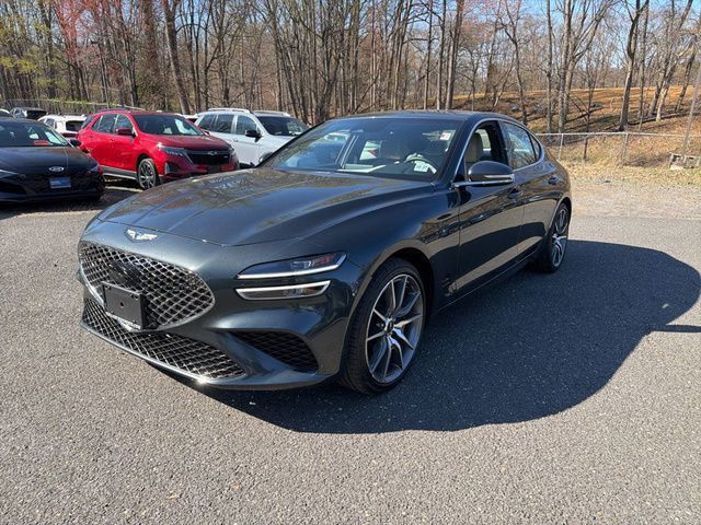 Hallasan Green 2023 Genesis G70 2.0T RWD Sedan Rear-Wheel Drive 8-Speed Automatic