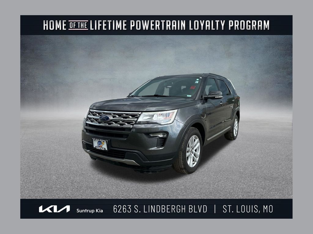 Gray (Magnetic) 2018 Ford Explorer SUV / Crossover Front-Wheel Drive 6-Speed Automatic