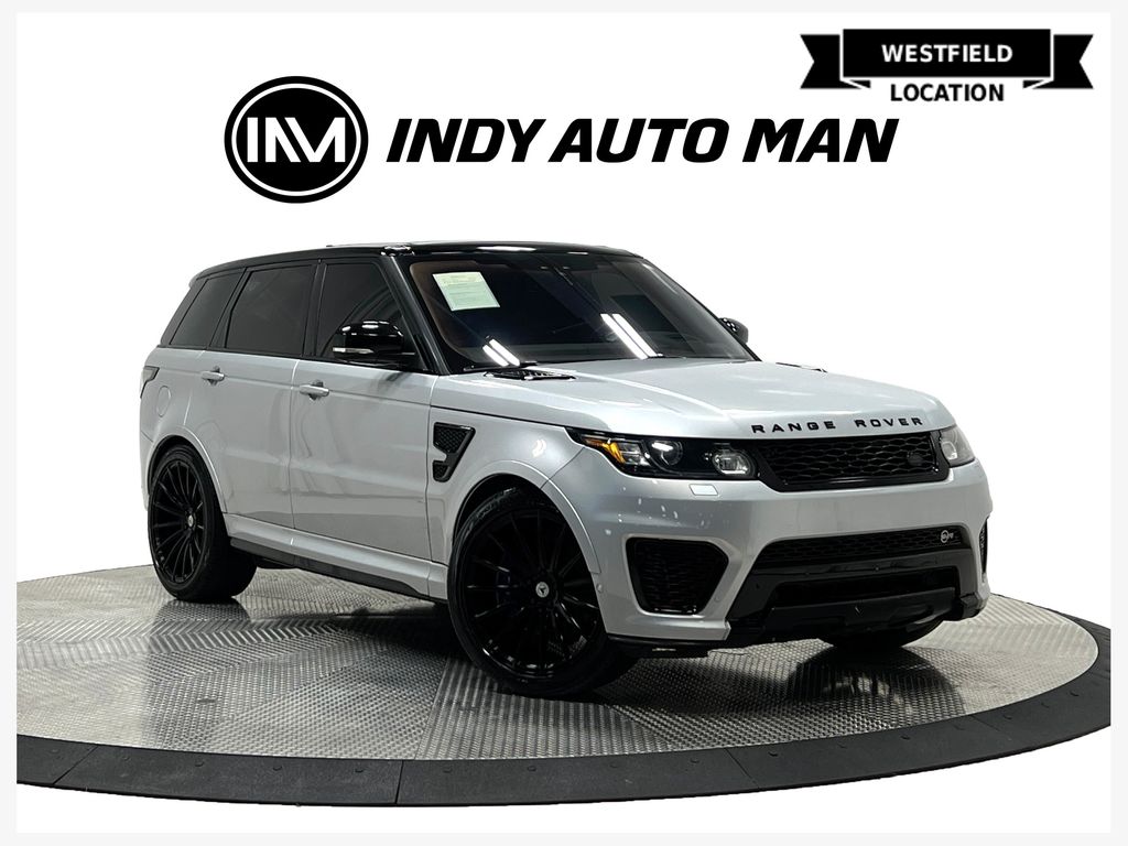 Indus Silver 2017 Land Rover Range Rover Sport SUV / Crossover All-Wheel Drive 8-Speed Automatic