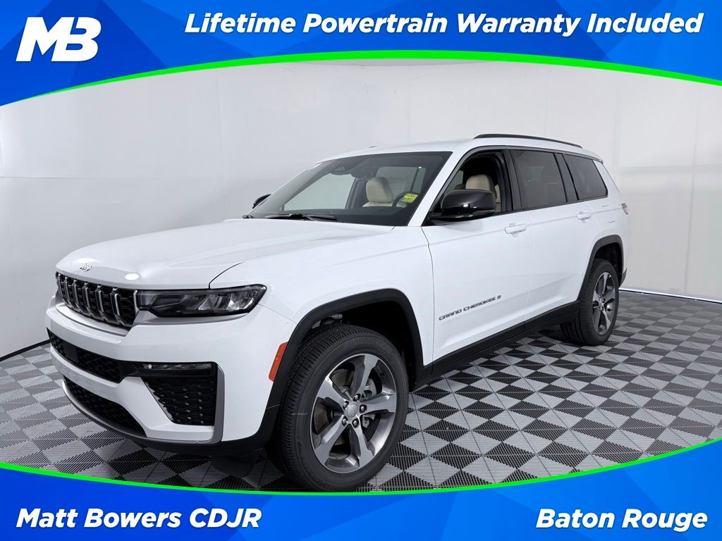 Bright White Clearcoat 2026 Jeep Grand Cherokee L Limited RWD SUV / Crossover 4X2 8-Speed Automatic