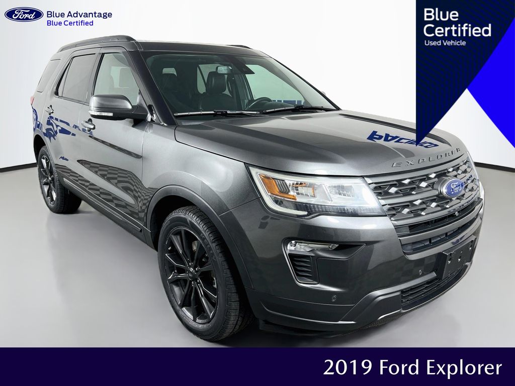Gray (Magnetic) 2019 Ford Explorer SUV / Crossover All-Wheel Drive 6-Speed Automatic