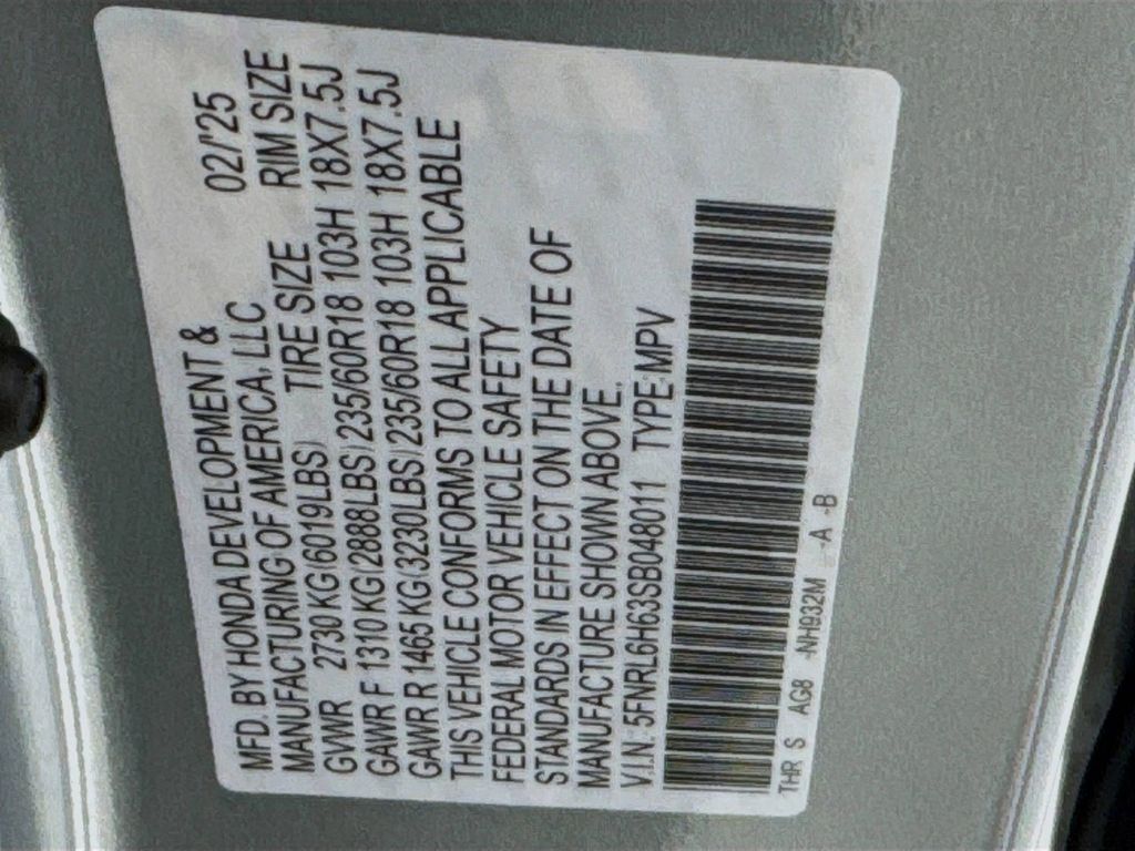 Used Car 2025 Honda Odyssey  Ex-l For Sale Under $40,000 In Austin, Texas