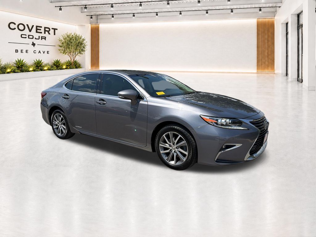 Gray Pearl 2016 Lexus ES Hybrid Sedan Front-Wheel Drive Continuously Variable Transmission