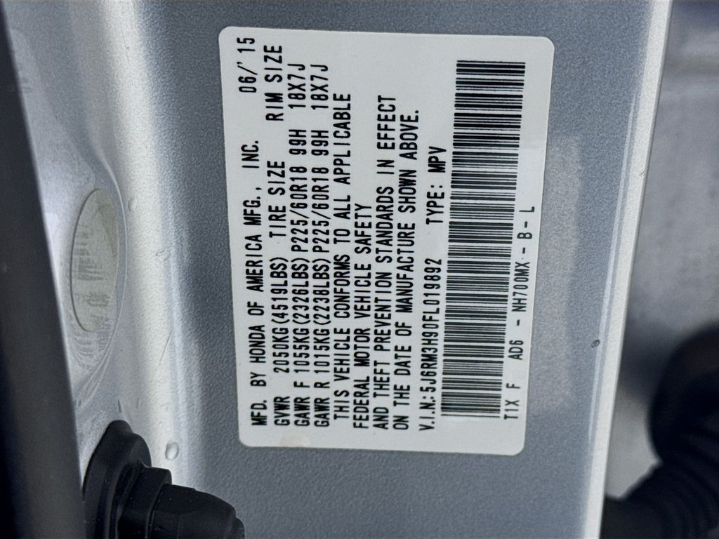 Used Car 2015 Honda Cr-v  Touring For Sale Under $15,000 In Austin, Texas