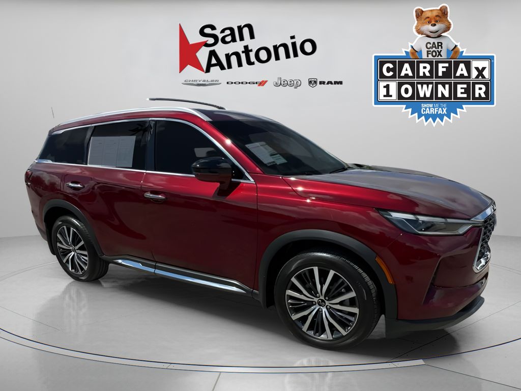 Deep Bordeaux 2025 INFINITI QX60 Sensory AWD SUV / Crossover All-Wheel Drive Automatic