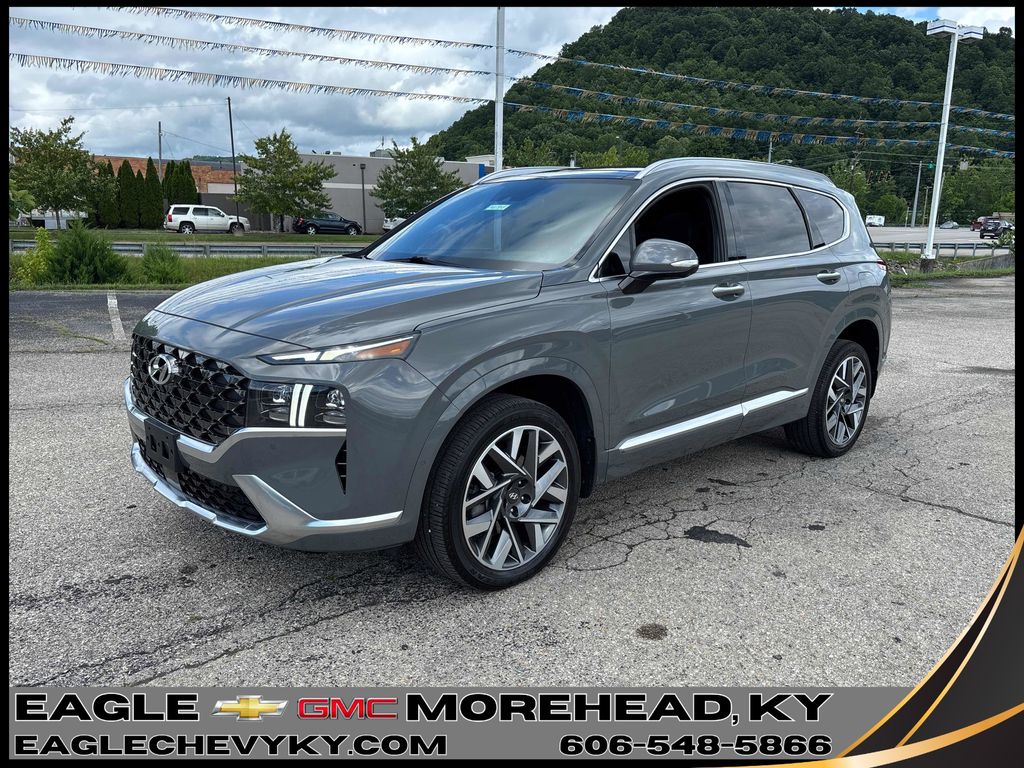 Hampton Gray 2022 Hyundai Santa Fe SUV / Crossover All-Wheel Drive Automatic