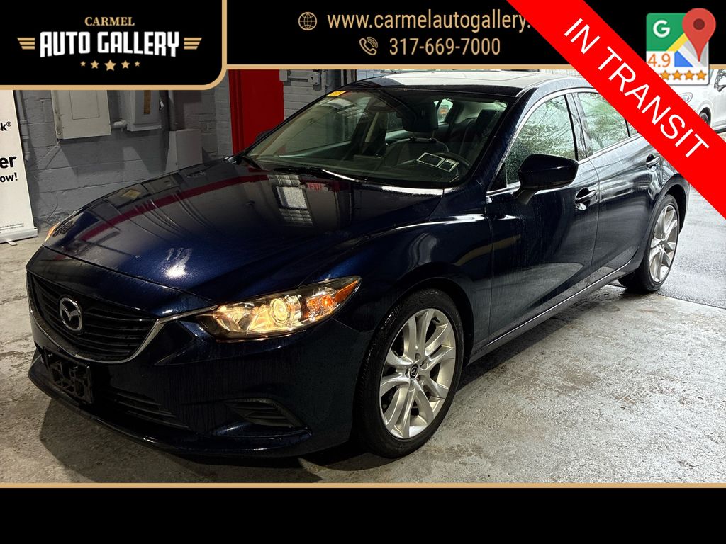 Deep Crystal Blue 2017 Mazda MAZDA6 Sedan Front-Wheel Drive 6-Speed Automatic
