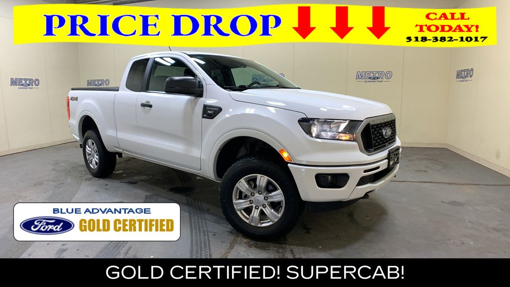 Oxford White 2023 Ford Ranger Pickup Truck Four-Wheel Drive Automatic