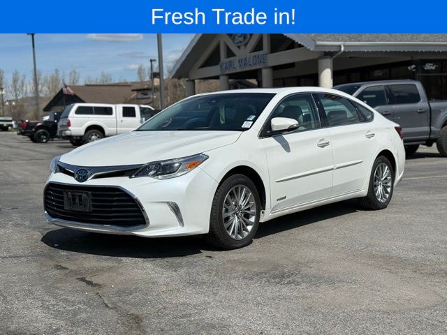 White (Blizzard Pearl) 2017 Toyota Avalon Hybrid Limited FWD Sedan Front-Wheel Drive Continuously Variable Transmission