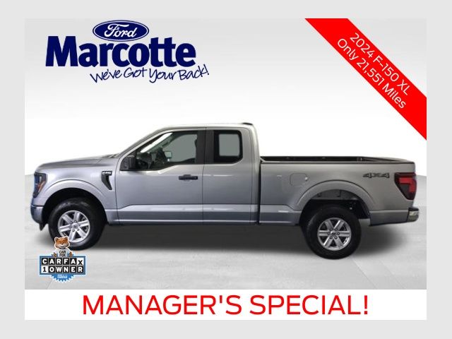 2024 Ford F-150 XL SuperCab 4WD