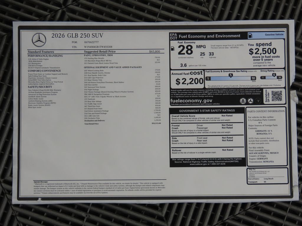 Thumbnail: 2026 Mercedes-Benz GLB - 9