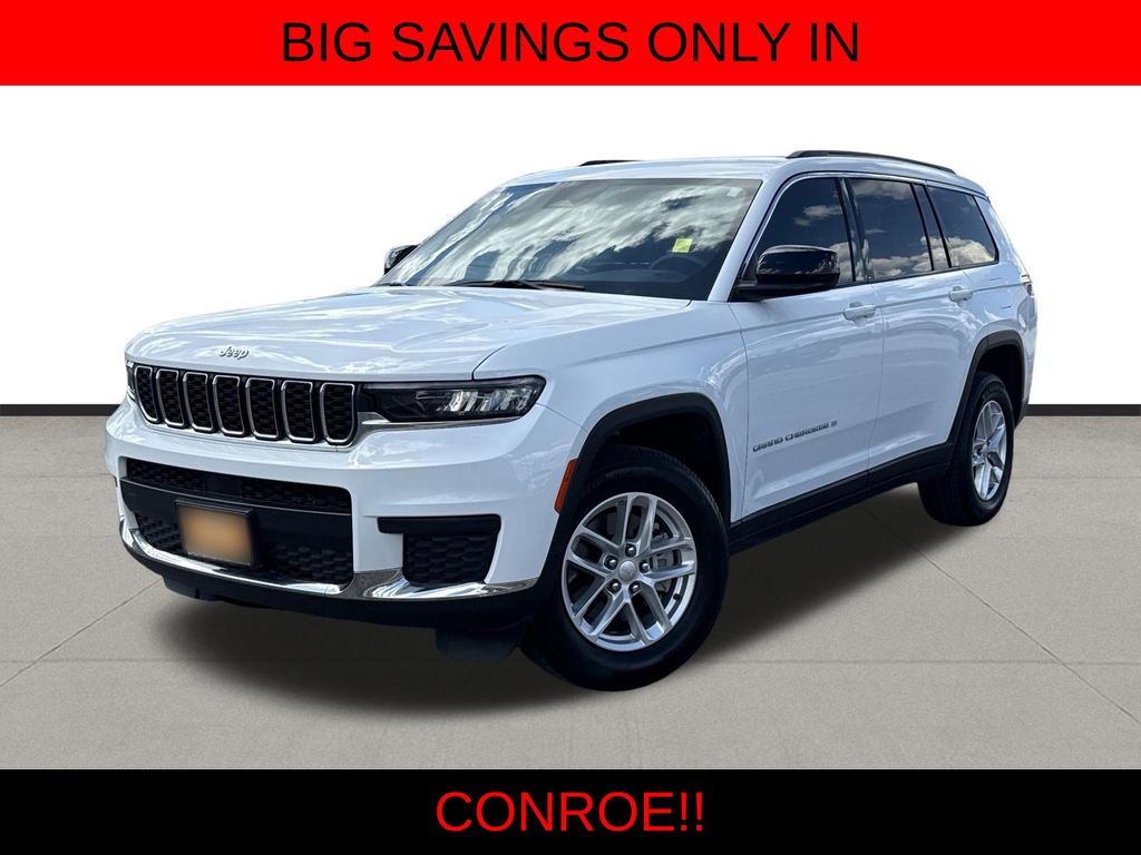 2025 Jeep Grand Cherokee L Laredo White at Bayshore Chrysler Jeep Dodge Ram