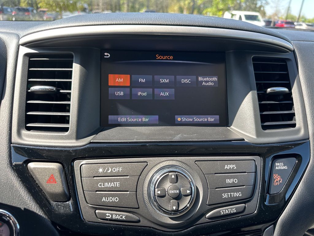 2020 Magnetic Black Pearl Nissan Pathfinder SV FWD SUV