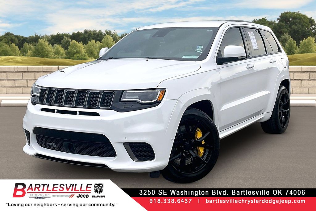 Bright White Clearcoat 2018 Jeep Grand Cherokee SUV / Crossover Four-Wheel Drive 8-Speed Automatic
