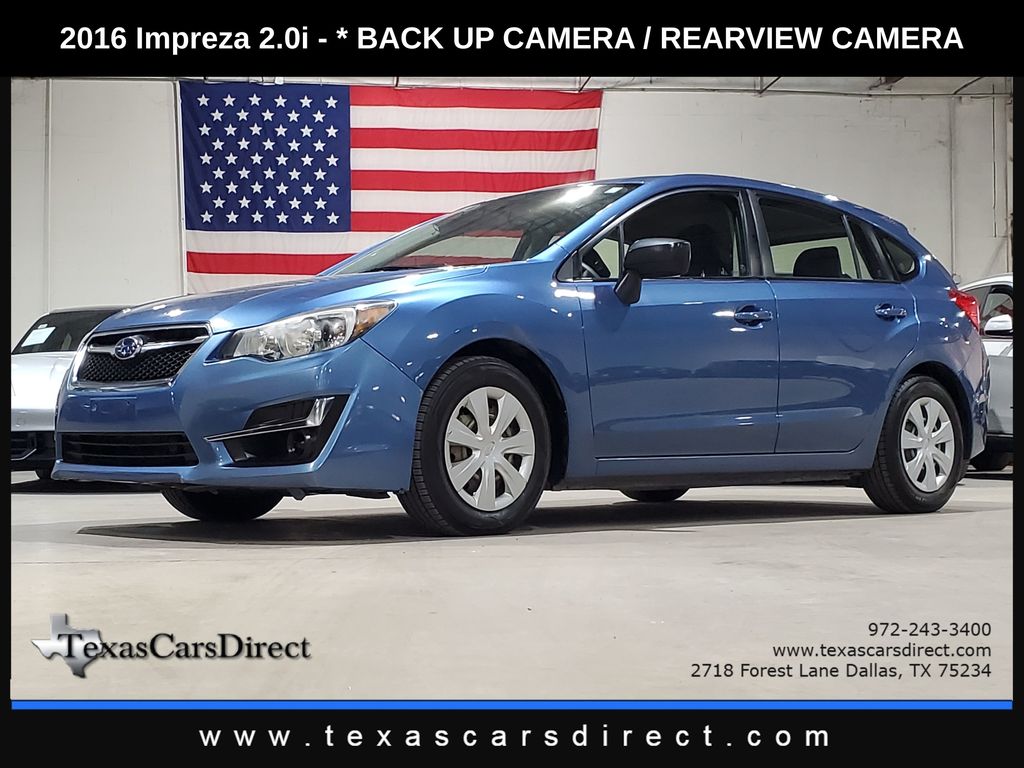 2016 Subaru Impreza 2.0i Hatchback AWD