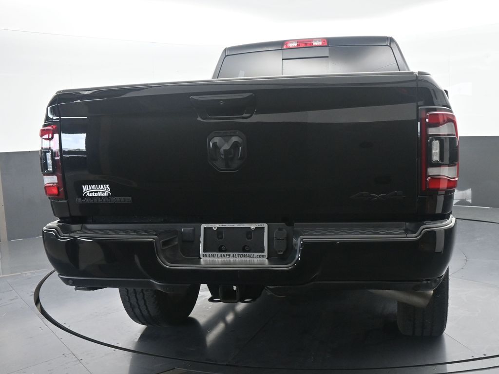 Used 2024 Diamond Black Crystal Pearlcoat Ram Laramie image 5