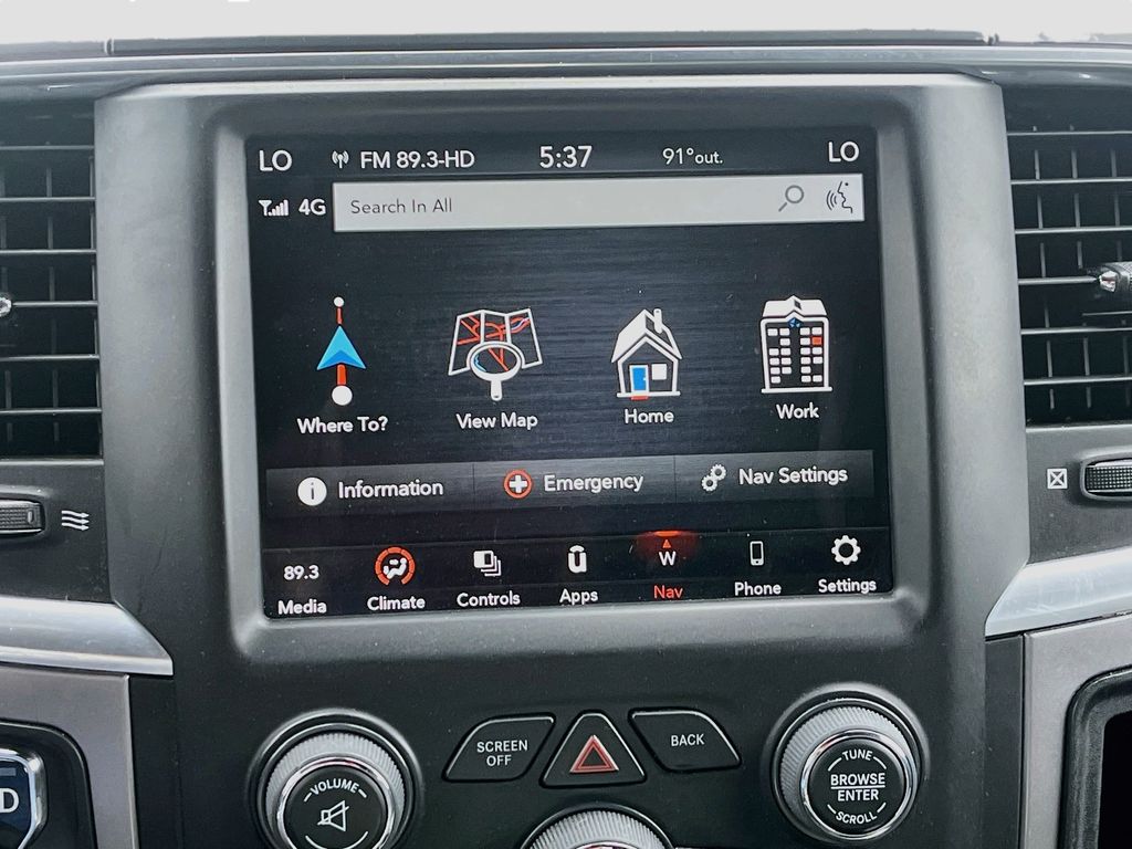 2023 Ram 1500 Classic Warlock Black at Wharton Chevrolet GMC