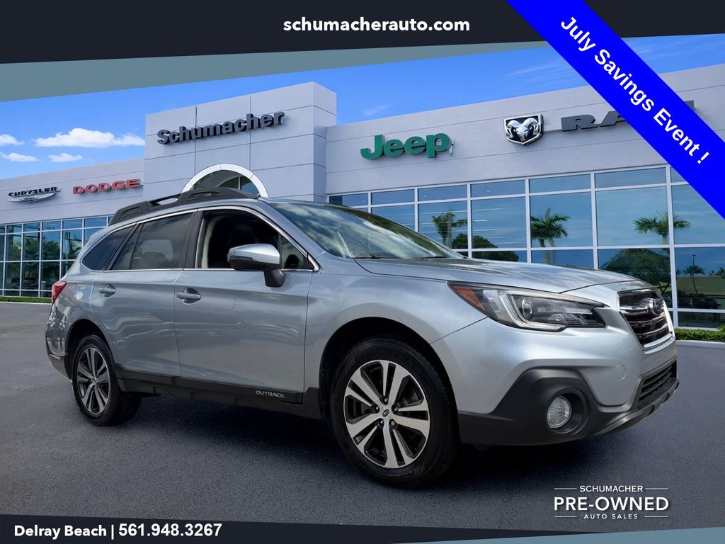 Ice Silver Metallic 2018 Subaru Outback Wagon All-Wheel Drive Continuously Variable Transmission
