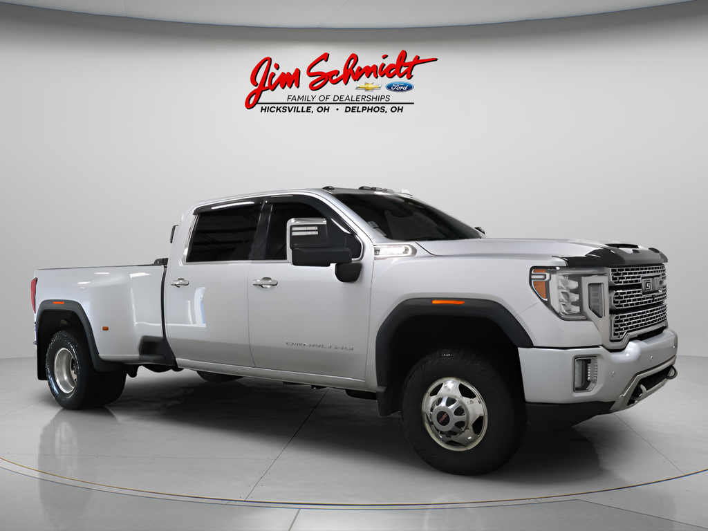 Quicksilver Metallic 2021 GMC Sierra 3500HD Pickup Truck Four-Wheel Drive Automatic