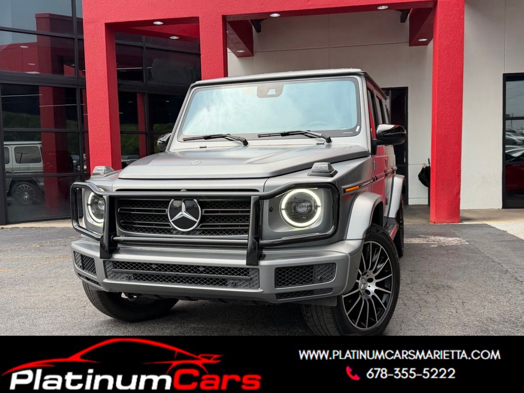 Gray 2020 Mercedes-Benz G-Class SUV / Crossover All-Wheel Drive 9-Speed Automatic