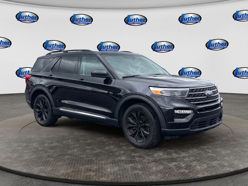 2023 Ford Explorer XLT Black at Spitzer Acura