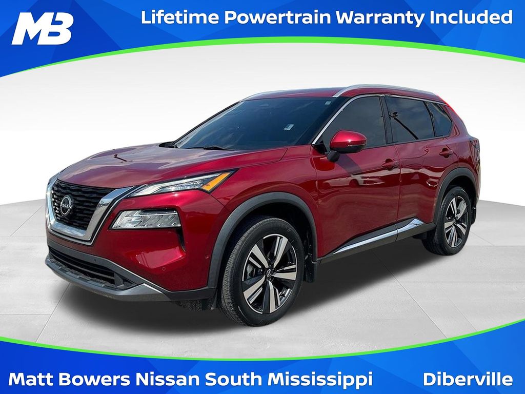 Red (Scarlet Ember Tintcoat) 2023 Nissan Rogue SUV / Crossover Front-Wheel Drive Continuously Variable Transmission