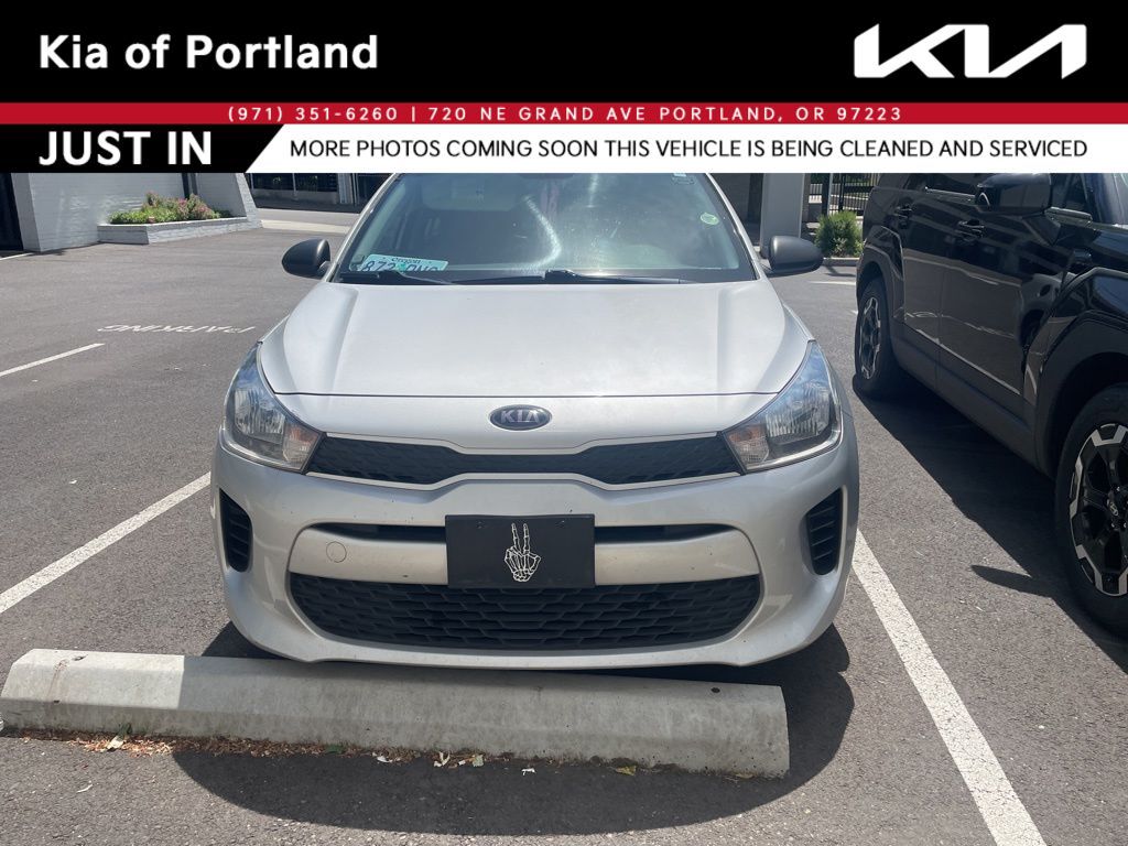 Silky Silver 2018 Kia Rio LX Sedan Front-Wheel Drive 6-Speed Automatic