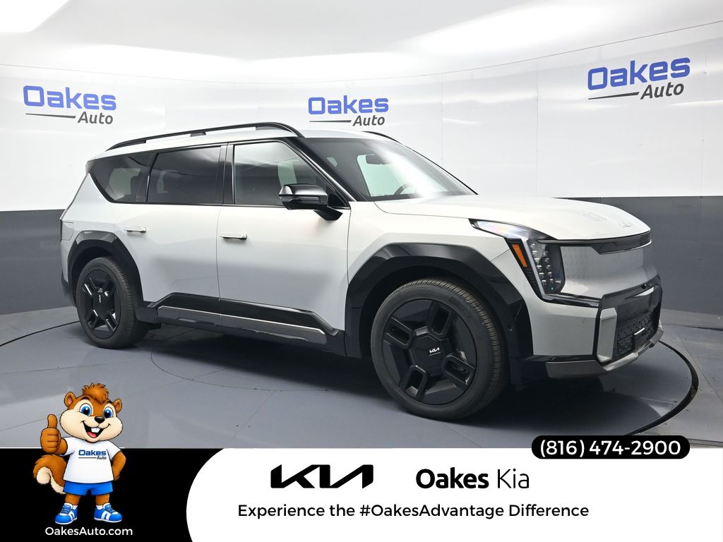 White (Ivory Silver) 2026 Kia EV9 SUV / Crossover All-Wheel Drive 1-Speed Automatic
