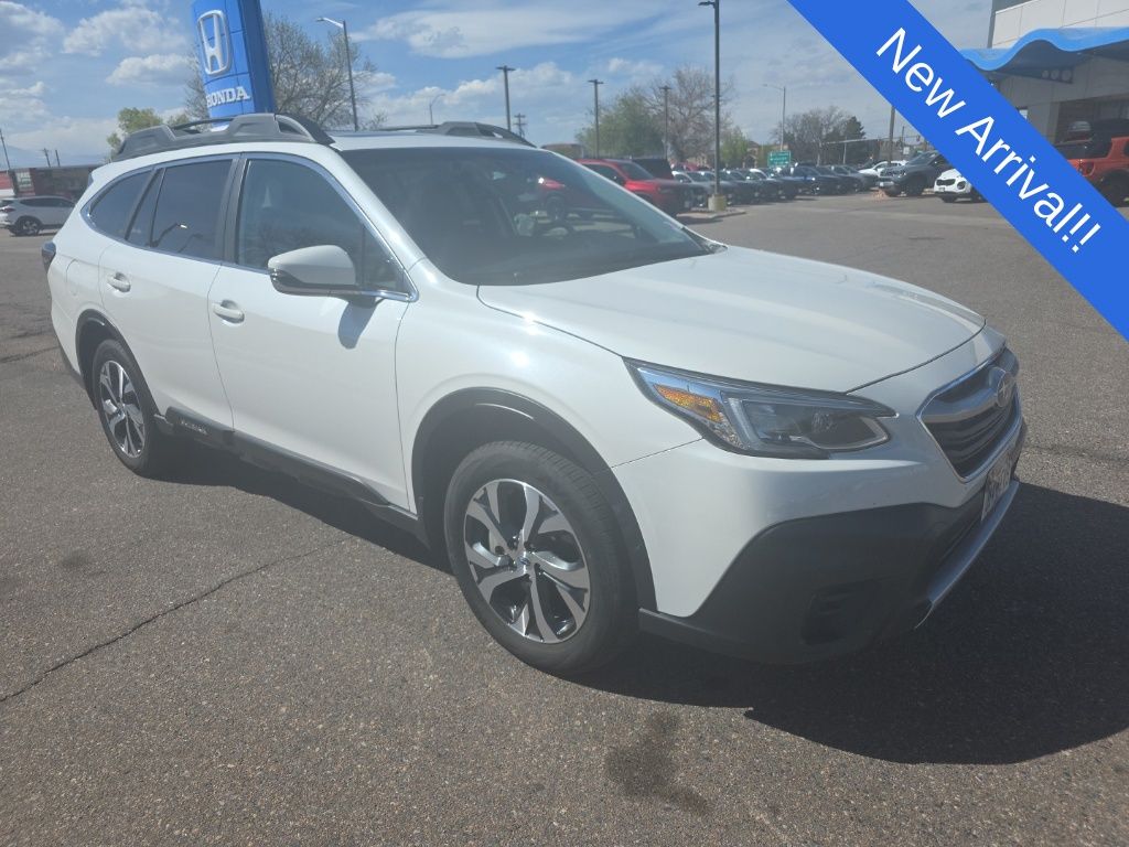 Crystal White Pearl 2021 Subaru Outback Crossover Limited AWD SUV / Crossover All-Wheel Drive Continuously Variable Transmission
