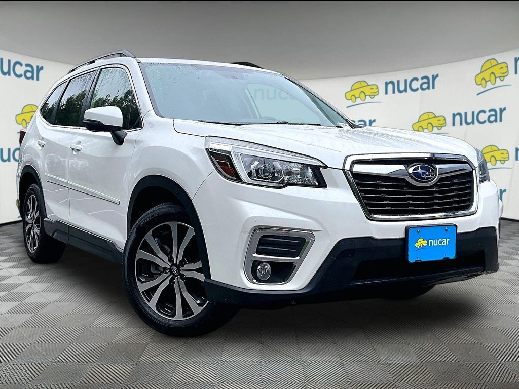 Crystal White Pearl 2020 Subaru Forester SUV / Crossover All-Wheel Drive Continuously Variable Transmission