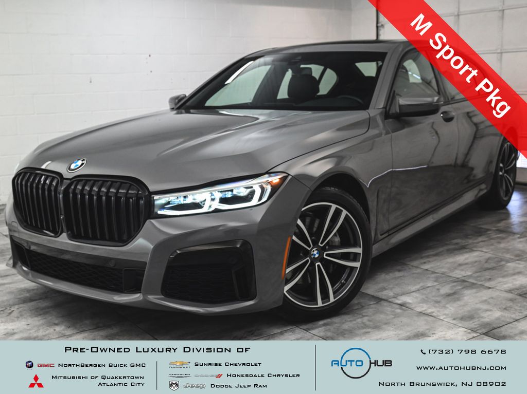 Bernina Gray Amber Effect Metallic 2022 BMW 7 Series Sedan All-Wheel Drive 8-Speed Automatic