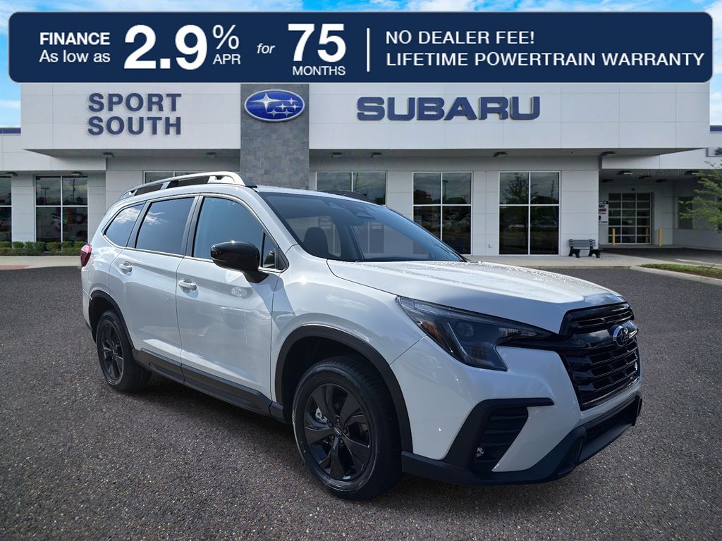 Crystal White Pearl 2026 Subaru Ascent Premium 7-Passenger AWD SUV / Crossover All-Wheel Drive Continuously Variable Transmission