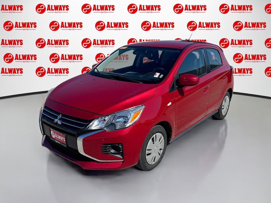  2024 Mitsubishi Mirage ES FWD Hatchback Front-Wheel Drive Continuously Variable Transmission