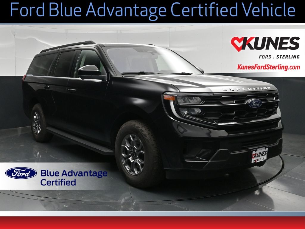 Agate Black Metallic 2025 Ford Expedition SUV / Crossover Four-Wheel Drive Automatic